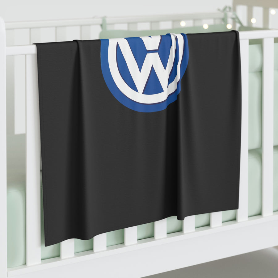 Black Volkswagen Baby Swaddle Blanket™