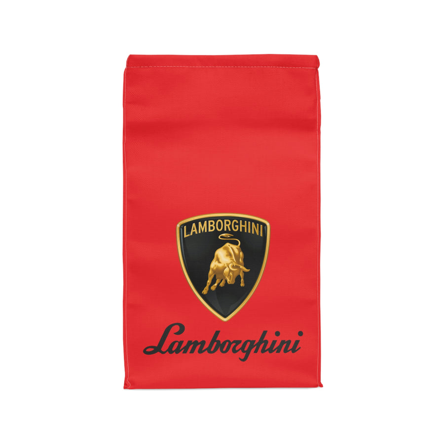 Red Lamborghini Polyester Lunch Bag™