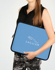 Light Blue Jaguar Laptop Sleeve™