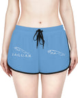 Women's Light Blue Jaguar Relaxed Shorts™