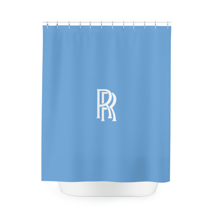 Light Blue Rolls Royce Shower Curtain™