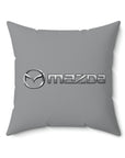 Grey Mazda Spun Polyester Square Pillow™