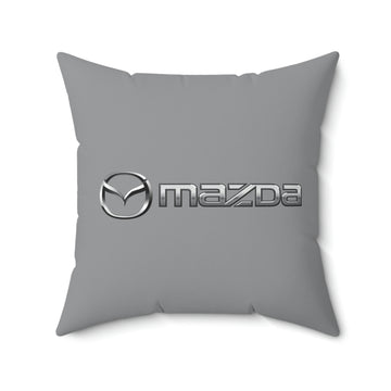 Grey Mazda Spun Polyester Square Pillow™