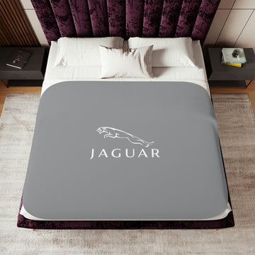 Grey Jaguar Sherpa Blanket™