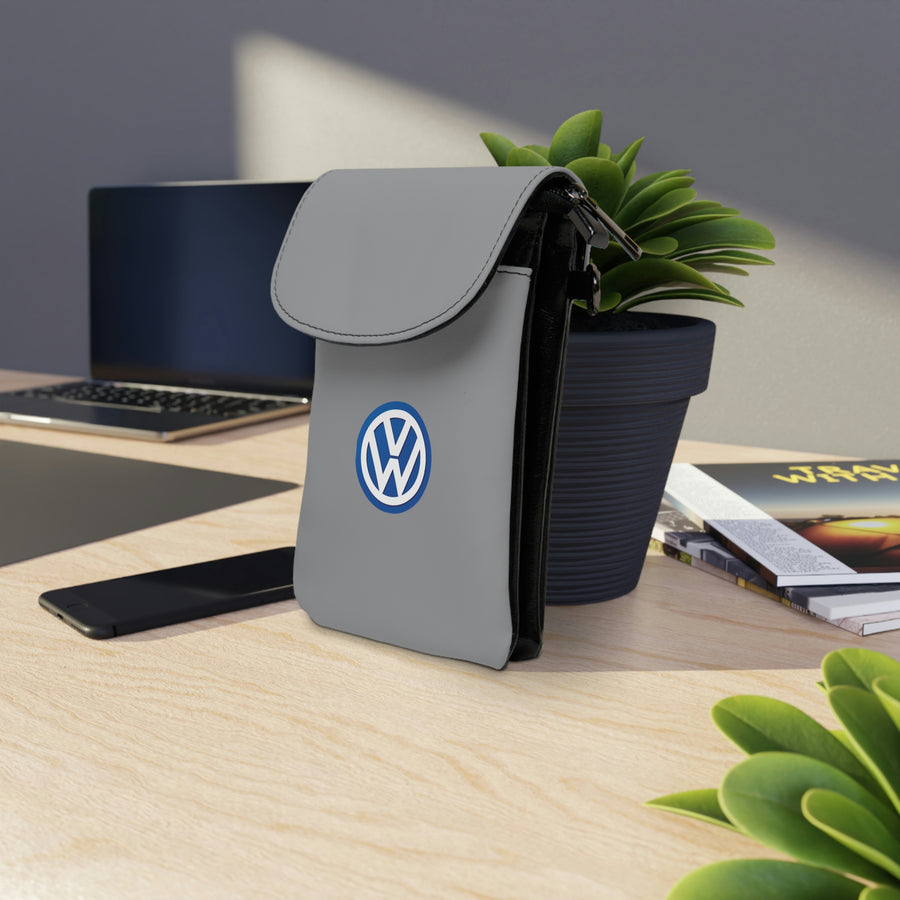 Grey Volkswagen Small Cell Phone Wallet™