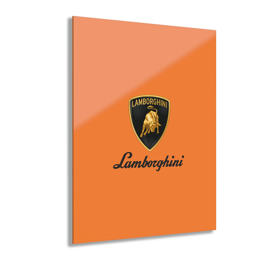 Crusta Lamborghini Acrylic Prints (French Cleat Hanging)™