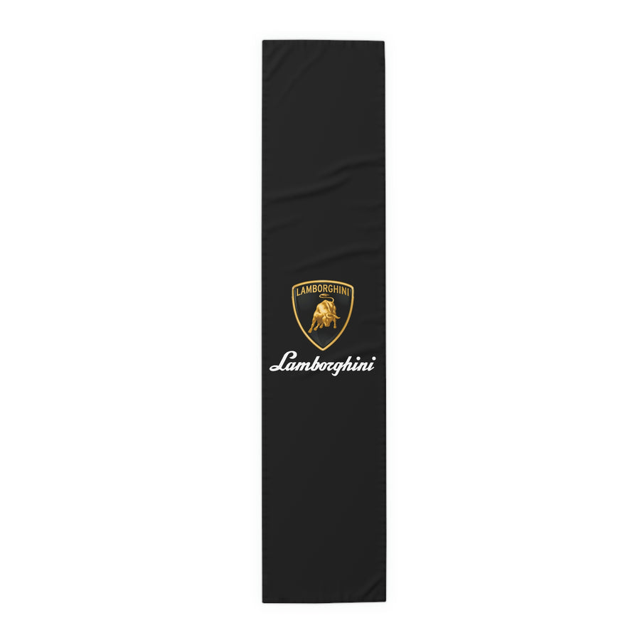 Black Lamborghini Table Runner (Cotton, Poly)™