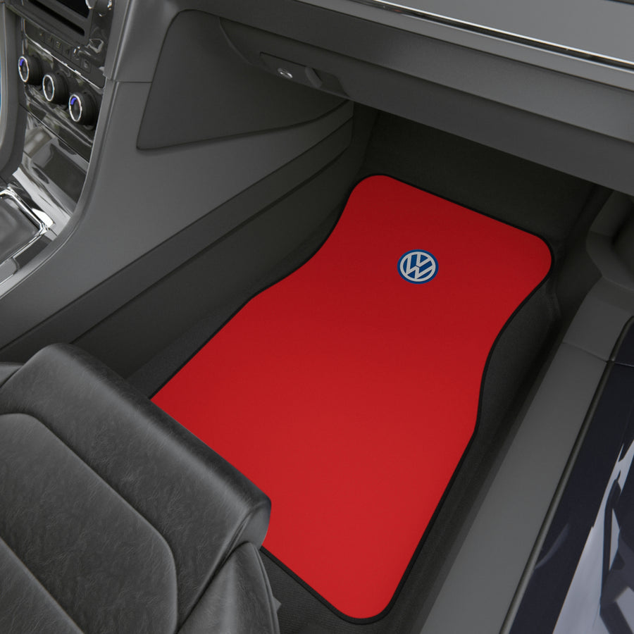 Red Volkswagen Car Mats (2x Front)™