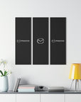 Black Mazda Acrylic Prints (Triptych)™