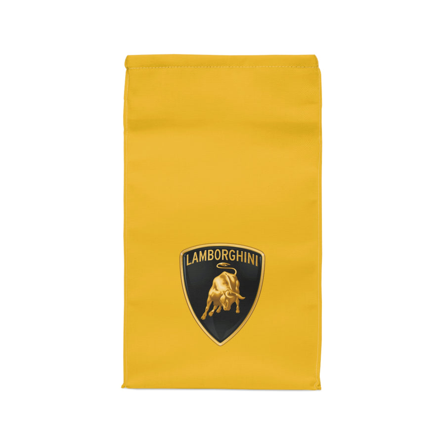 Yellow Lamborghini Polyester Lunch Bag™