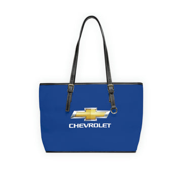 Dark Blue Chevrolet Leather Shoulder Bag™