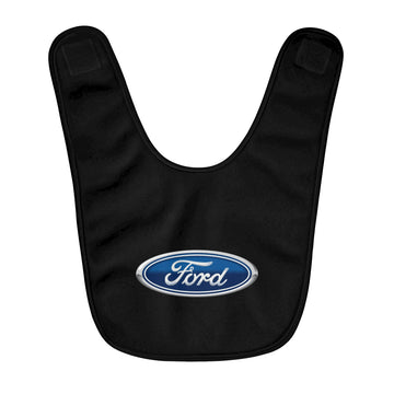 Black Ford Fleece Baby Bib™