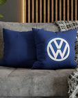 Dark Blue Volkswagen Spun Polyester pillowcase™