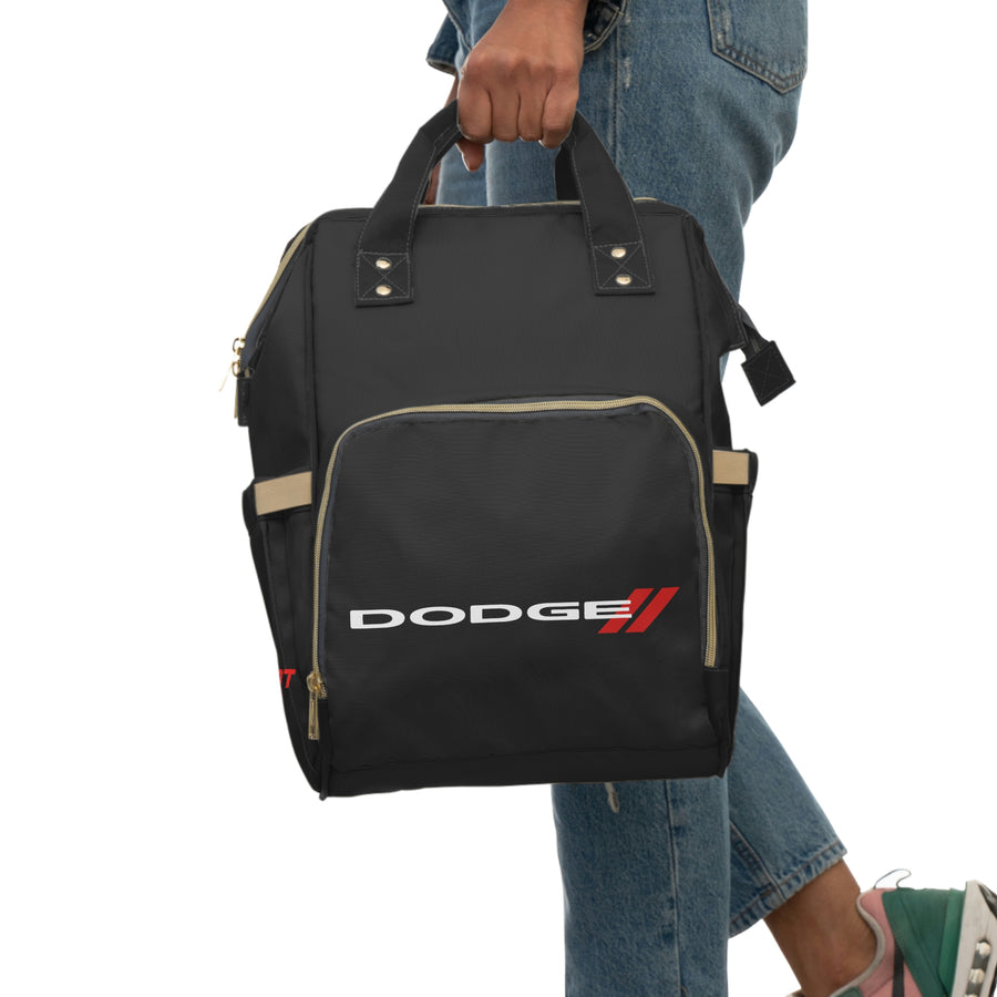 Black Dodge Multifunctional Diaper Backpack™