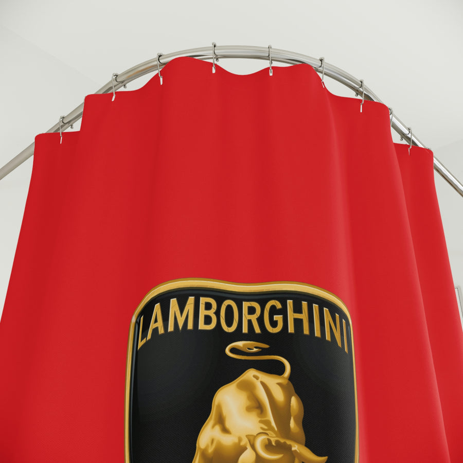 Red Lamborghini Shower Curtain™