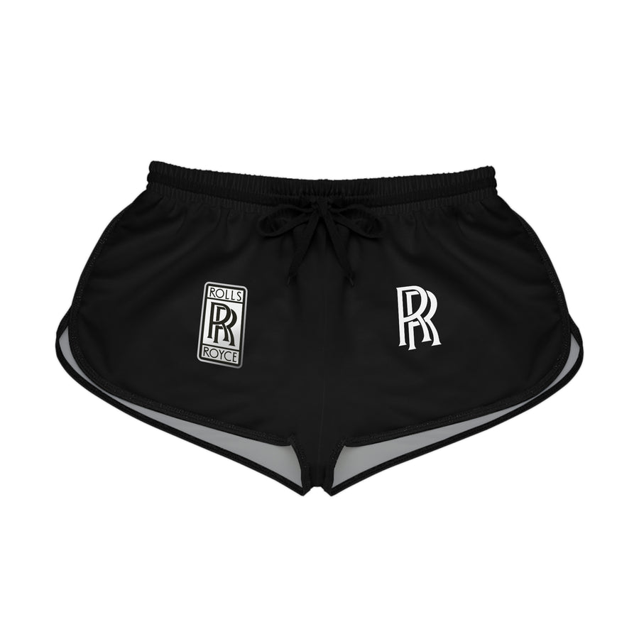 Women's Black Rolls Royce Relaxed Shorts™