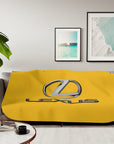 Yellow Lexus Sherpa Blanket™