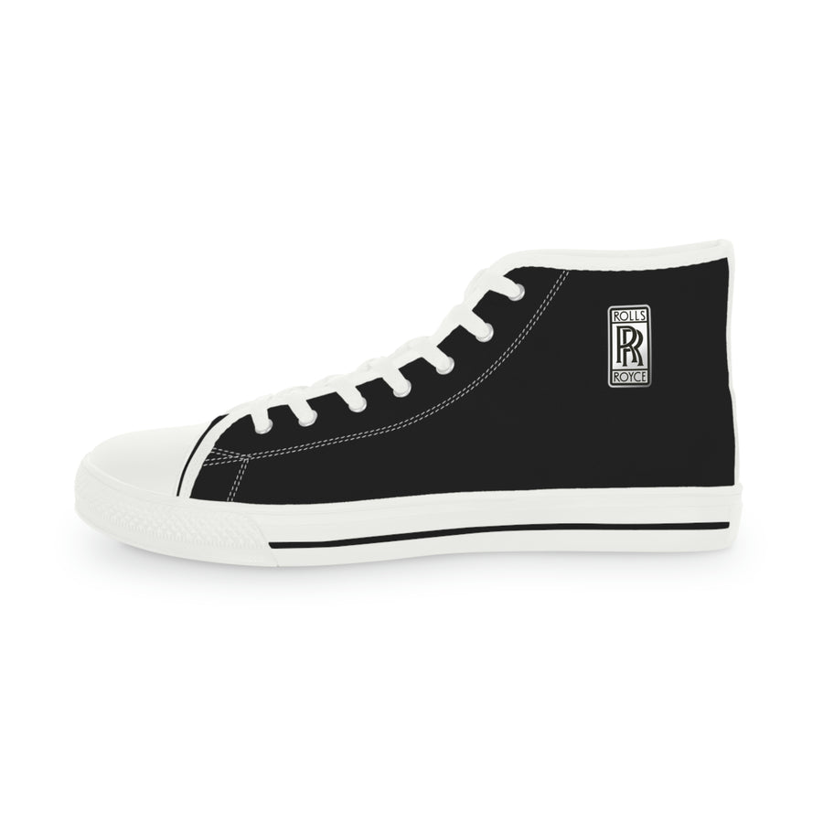 Men's Black Rolls Royce High Top Sneakers™