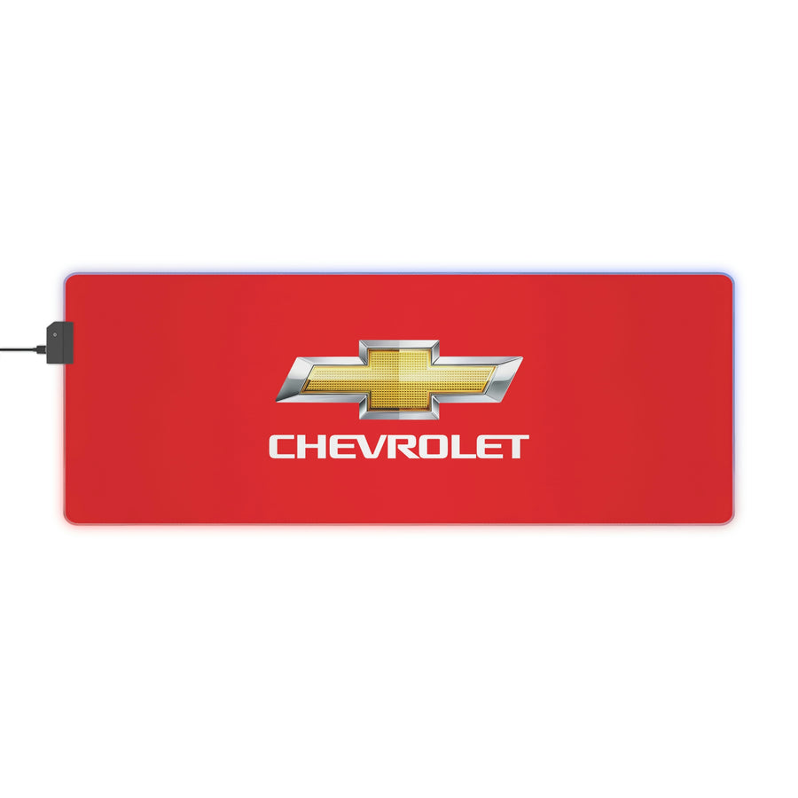 Red Chevrolet LED Gaming Mouse Pad™