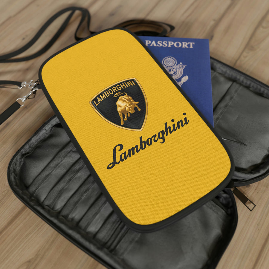 Yellow Lamborghini Passport Wallet™