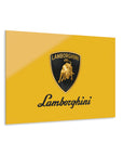 Yellow Lamborghini Acrylic Prints (French Cleat Hanging)™