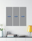 Grey Ford Acrylic Prints (Triptych)™