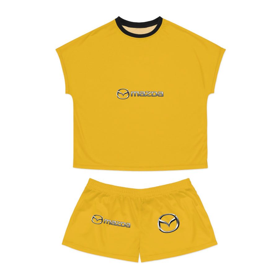 Women's Yellow Mazda Short Pajama Set™