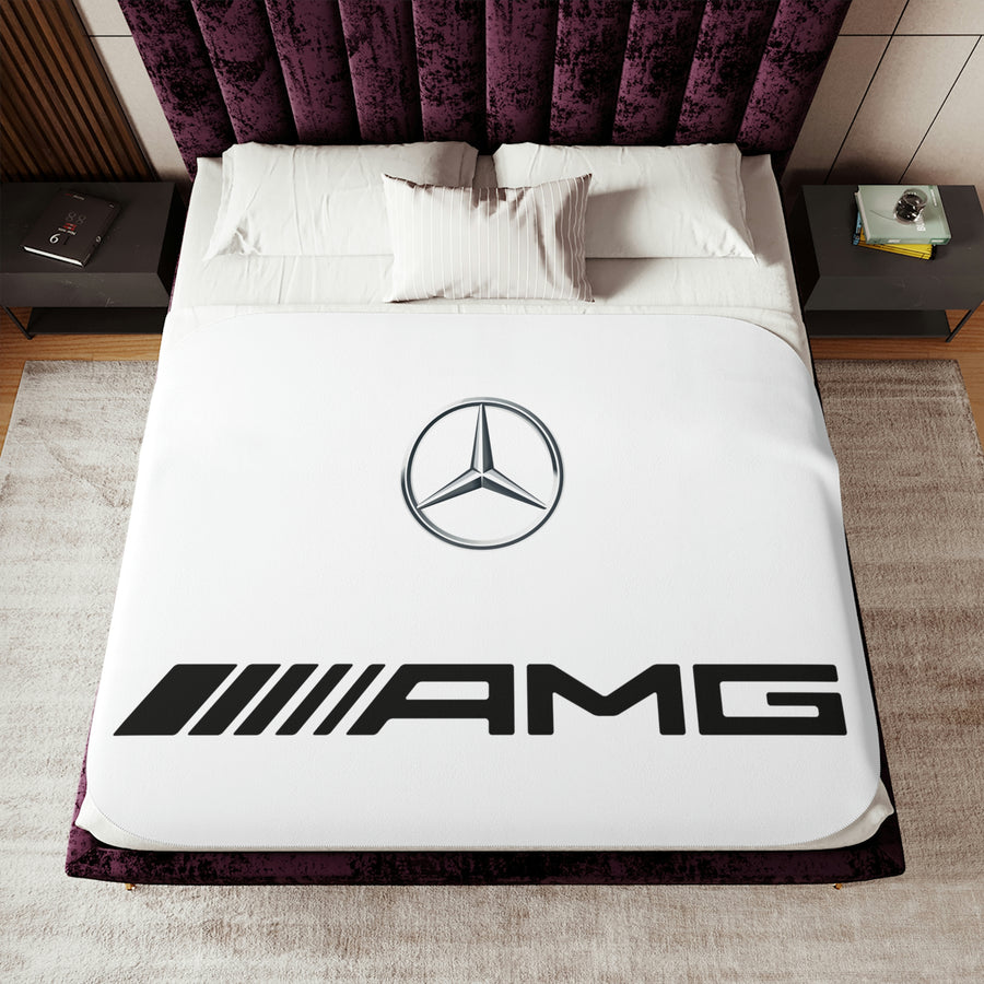 Mercedes Sherpa Blanket, Two Colors™