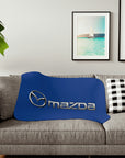 Dark Blue Mazda Sherpa Blanket™