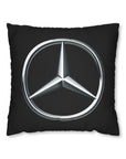 Black Mercedes Spun Polyester Pillowcase™