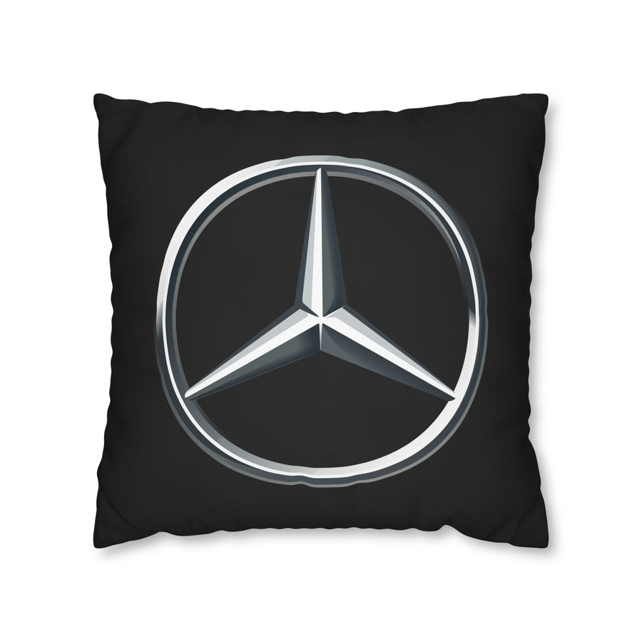 Black Mercedes Spun Polyester Pillowcase™