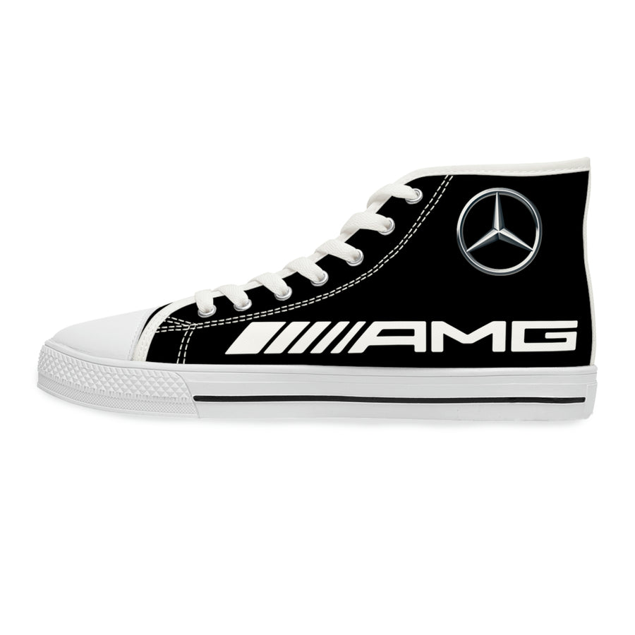 Women's Black Mercedes High Top Sneakers™