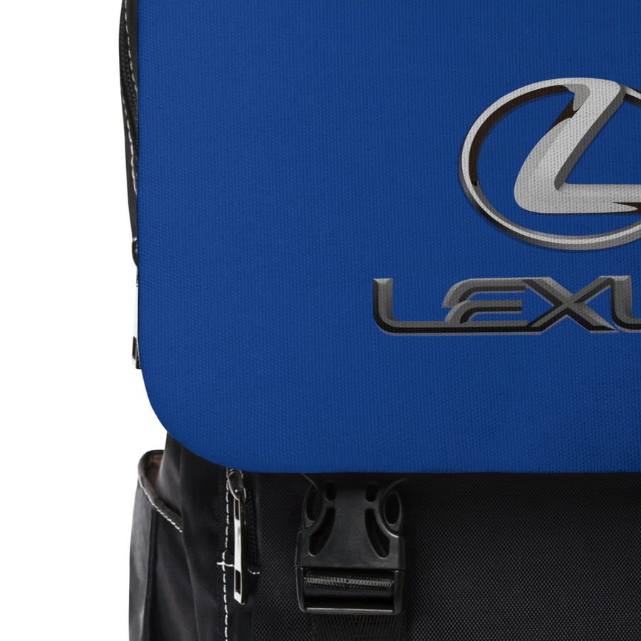 Unisex Dark Blue Lexus Casual Shoulder Backpack™