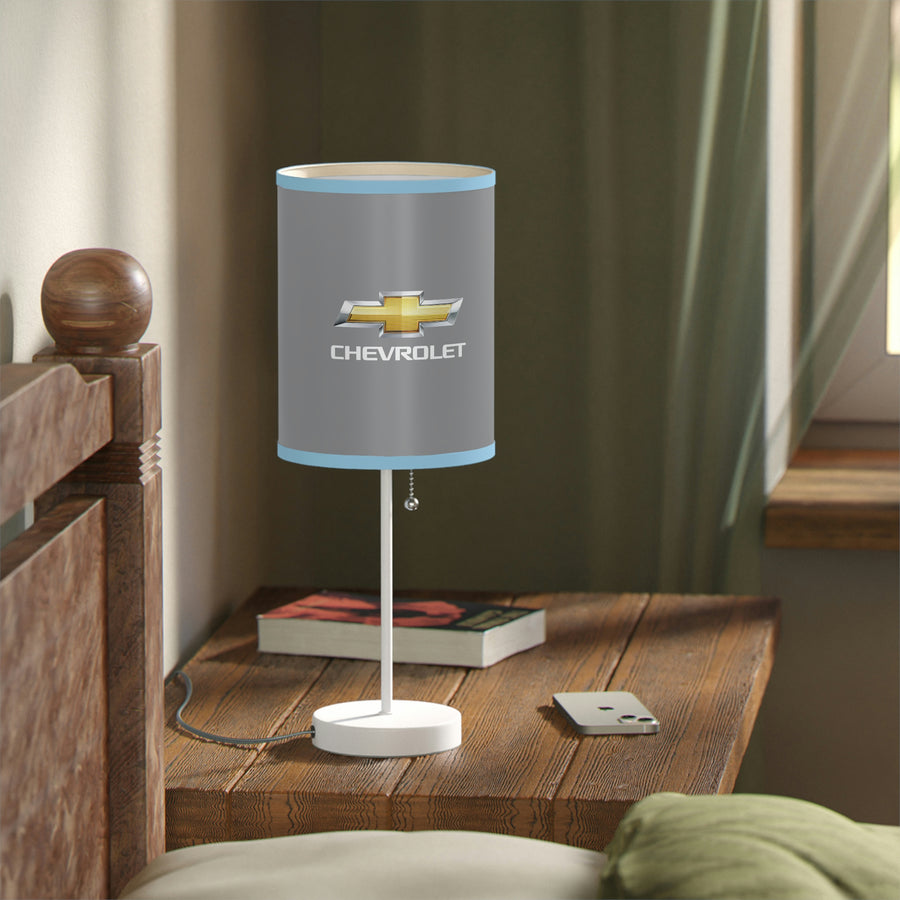 Grey Chevrolet Lamp on a Stand, US|CA plug™