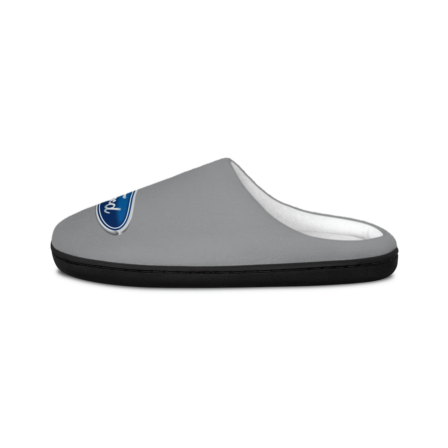 Unisex Grey Ford Indoor Slippers™