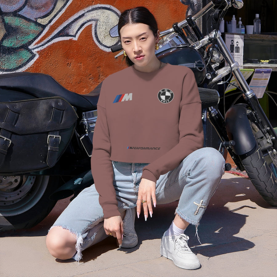 Kadın Kısa BMW Sweatshirt