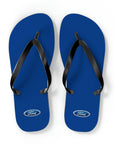 Unisex Dark Blue Ford Flip Flops™