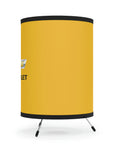 Yellow Chevrolet Tripod Lamp with High-Res Printed Shade, US\CA plug™