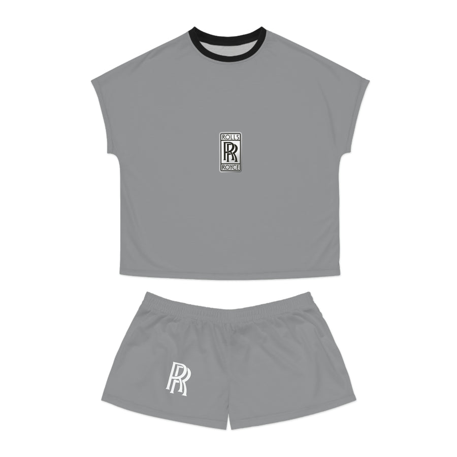 Women's Grey Rolls Royce Short Pajama Set™