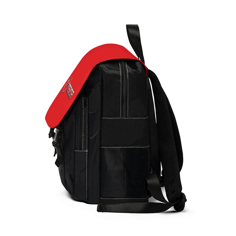 Unisex Red Mazda Casual Shoulder Backpack™