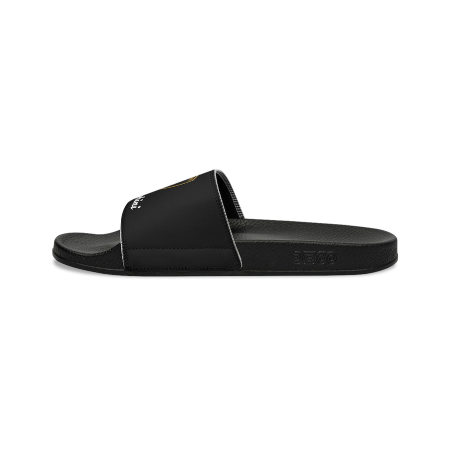 Unisex Black Lamborghini Slide Sandals™