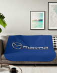 Dark Blue Mazda Sherpa Blanket™