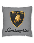 Grey Lamborghini Spun Polyester pillowcase™