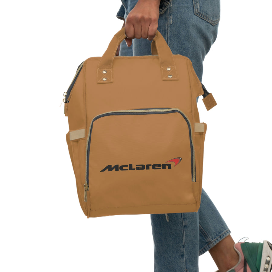 Brown McLaren Multifunctional Diaper Backpack™