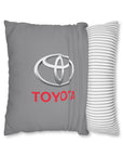 Grey Toyota Spun Polyester pillowcase™