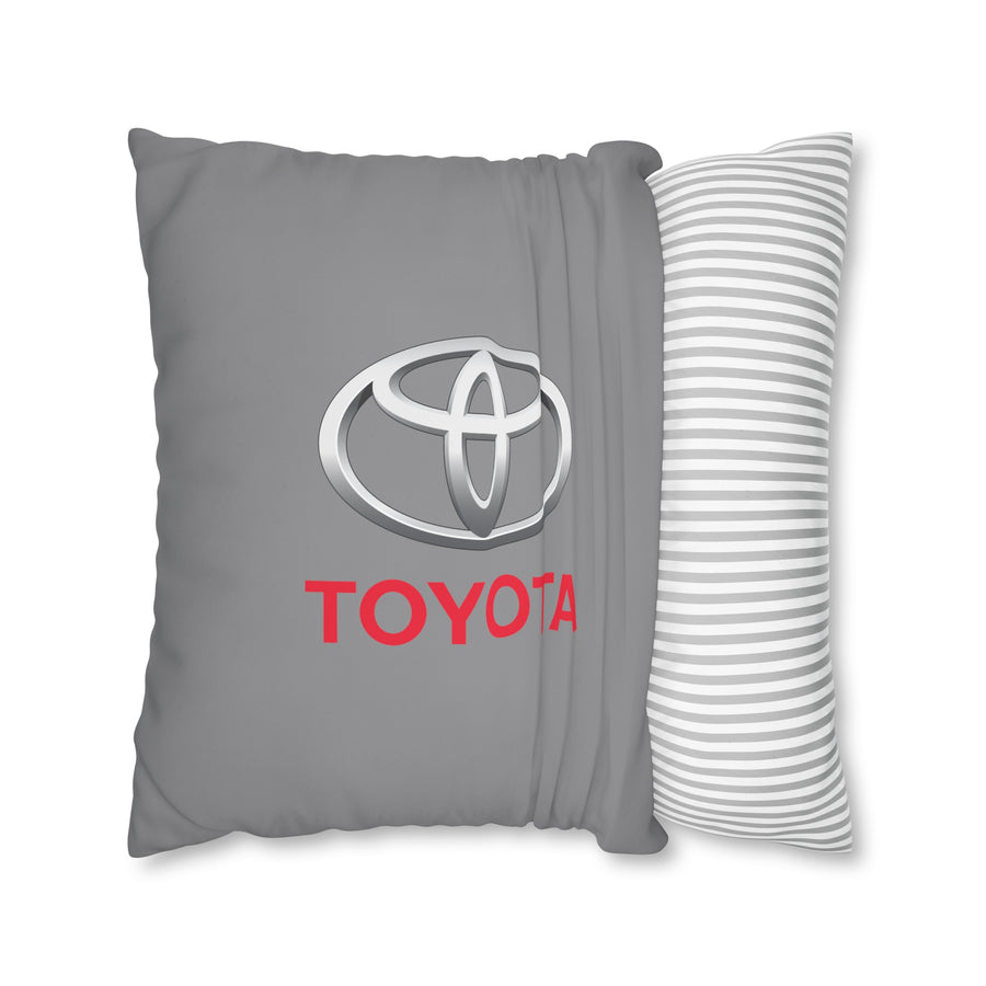 Grey Toyota Spun Polyester pillowcase™