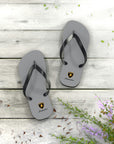 Unisex Grey Lamborghini Flip Flops™