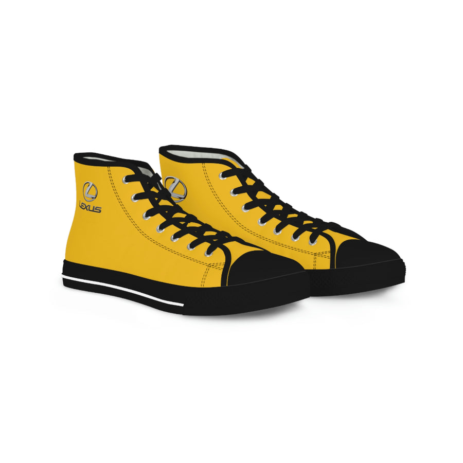 Men's Yellow Lexus High Top Sneakers™