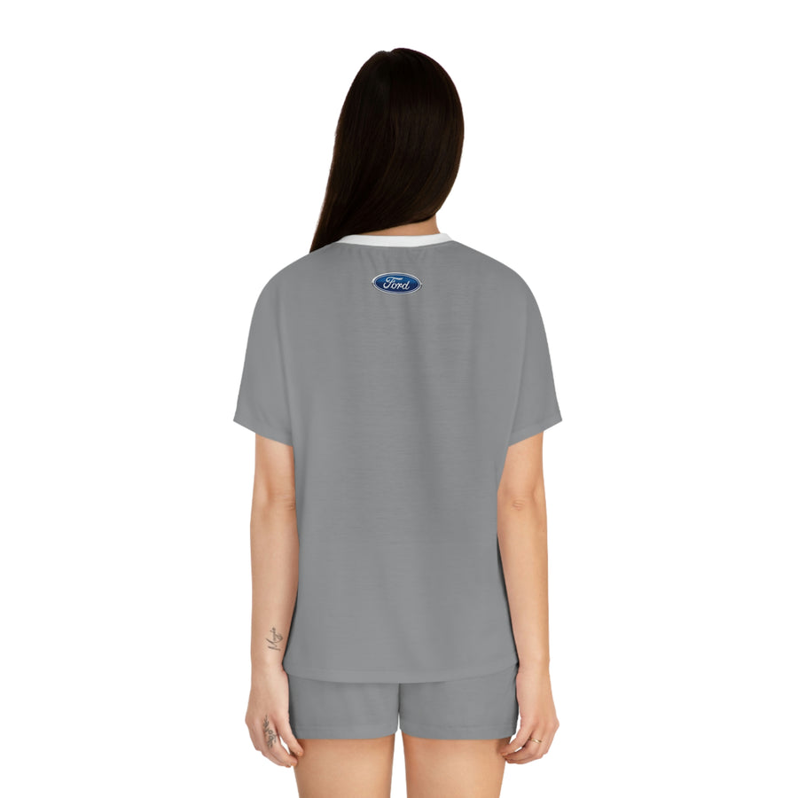 Women's Grey Ford Short Pajama Set™