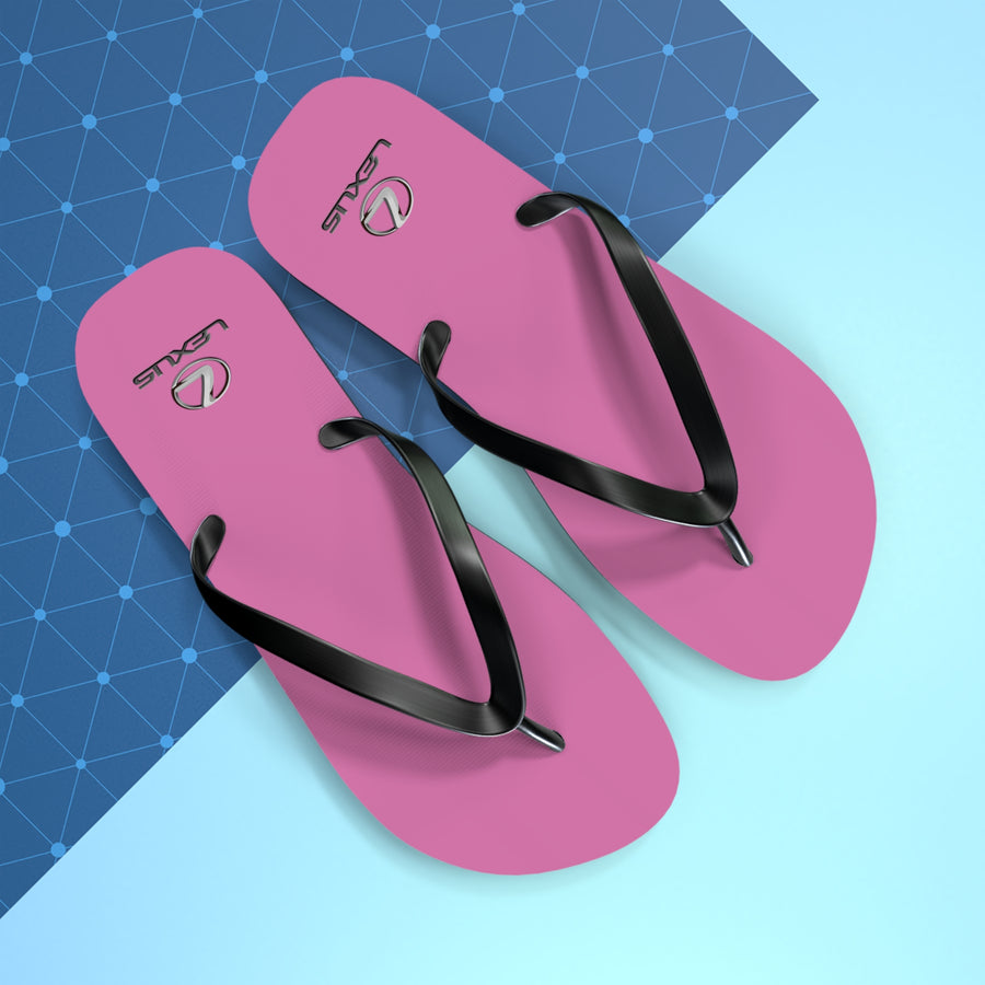 Unisex Light Pink Lexus Flip Flops™